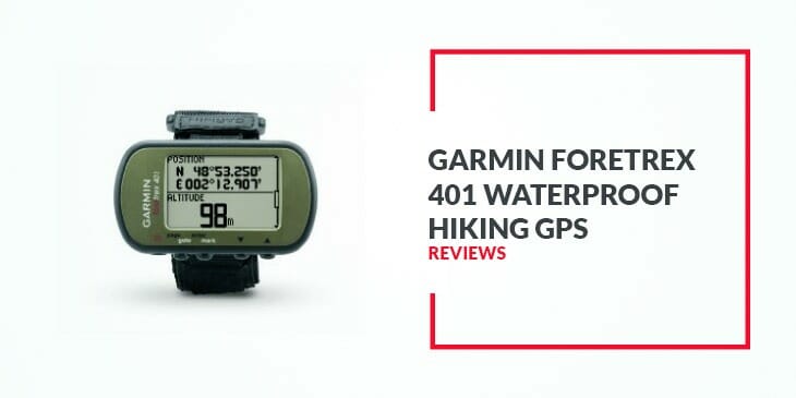 Garmin Foretrex 401 Waterproof Hiking GPS