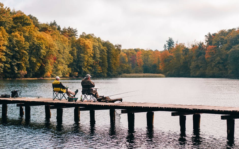 Fishing can be done alone