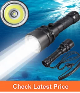 Goldengulf Cree XM-L2 Led Scuba Flashlight