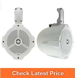 DTI DSWT65 6-1/2” 280 Watts Max Power 2-Way Marine Boat Weatherproof High Power Audio Stereo Heavy Duty Wakeboard Speaker Sound System (Pair)